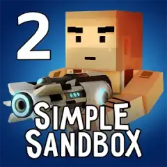 تحميل لعبة Simple Sandbox 2 مهكرة للأندرويد مجاناً MOD APK 2027