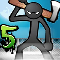 تحميل لعبة Anger of stick 5: Zombie مهكرة للأندرويد مجاناً 2027 MOD APK