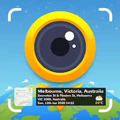 تحميل تطبيق GPS Map Camera مهكر للأندرويد مجاناً MOD APK 2027