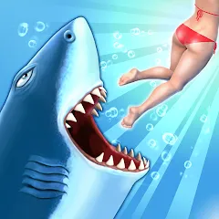 تحميل لعبة Hungry Shark Evolution مهكرة للأندرويد مجاناً 2027 MOD APK