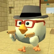 تحميل لعبة Chicken Gun مهكرة للأندرويد مجاناً 2027 MOD APK