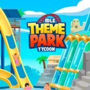 تحميل لعبة Idle Theme Park Tycoon مهكرة للأندرويد مجاناً MOD APK 2027