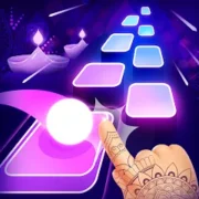 تحميل لعبة Tiles Hop: EDM Rush مهكرة للأندرويد مجاناً 2027 MOD APK
