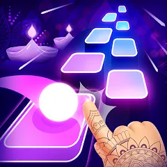 تحميل لعبة Tiles Hop: EDM Rush مهكرة للأندرويد مجاناً 2027 MOD APK