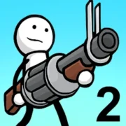 تحميل لعبة One Gun Stickman 2 مهكرة 2027 أخر إصدار APK مجاناً