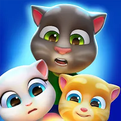 تحميل لعبة My Talking Tom Friends مهكرة 2027 أخر إصدار APK مجاناً